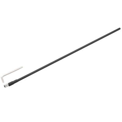 Uxcell Gitarrenhalsstab Gitarre Gitarrenhals Reparatur mit schwarzem Stab, 2-Wege-Stab, Stab, Dünn, 4mm, L-Schlüssel, 580mm,