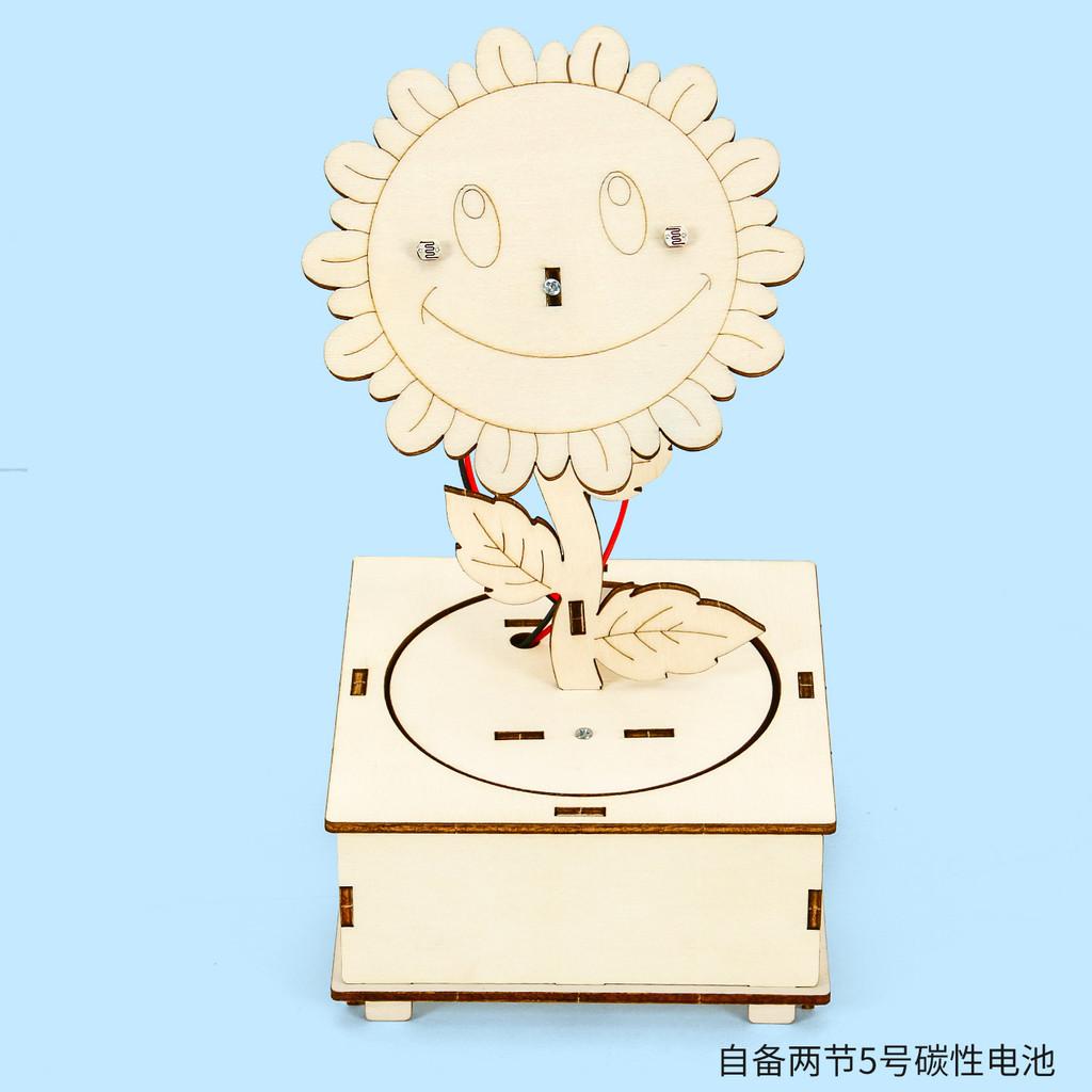 

Physics Science Diy Kit For Children With Electric Sunflower Model Educational Toy For Kids