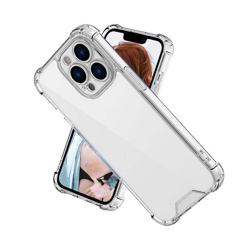 1.5MM Transparent Covers Shockproof Protective Soft Mobile Phone Cellphones Cases Blank Phone Case for iPhone 13 14 15 Pro Max