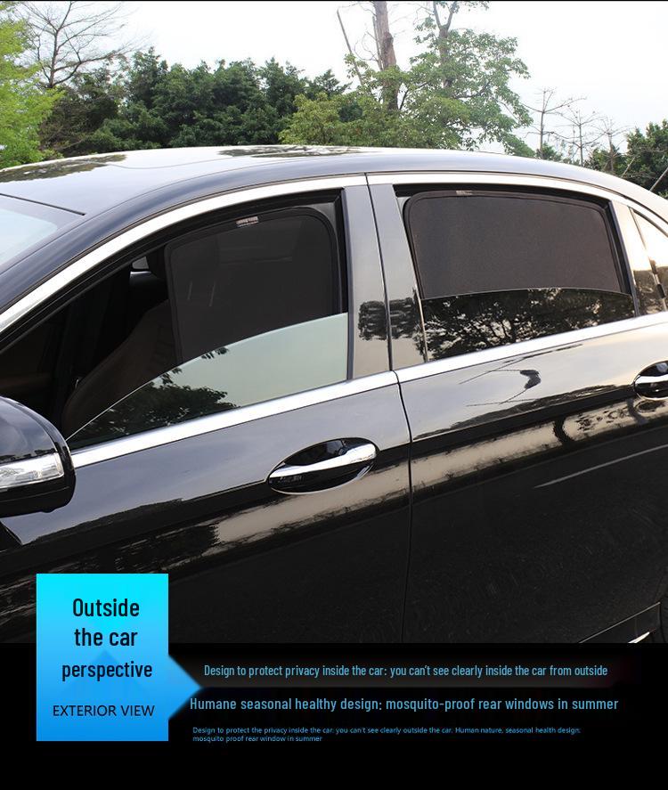 Magnetic Sunshade Curtain for Toyota Wish: Heat Insulation and Sun Protection
