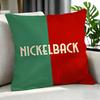 Rock Nickelback Cushion Cover Cushion Cover Set 4Pcs 50X50 45X45 40X40 Pillowcase Decorative Sofa Home Decor