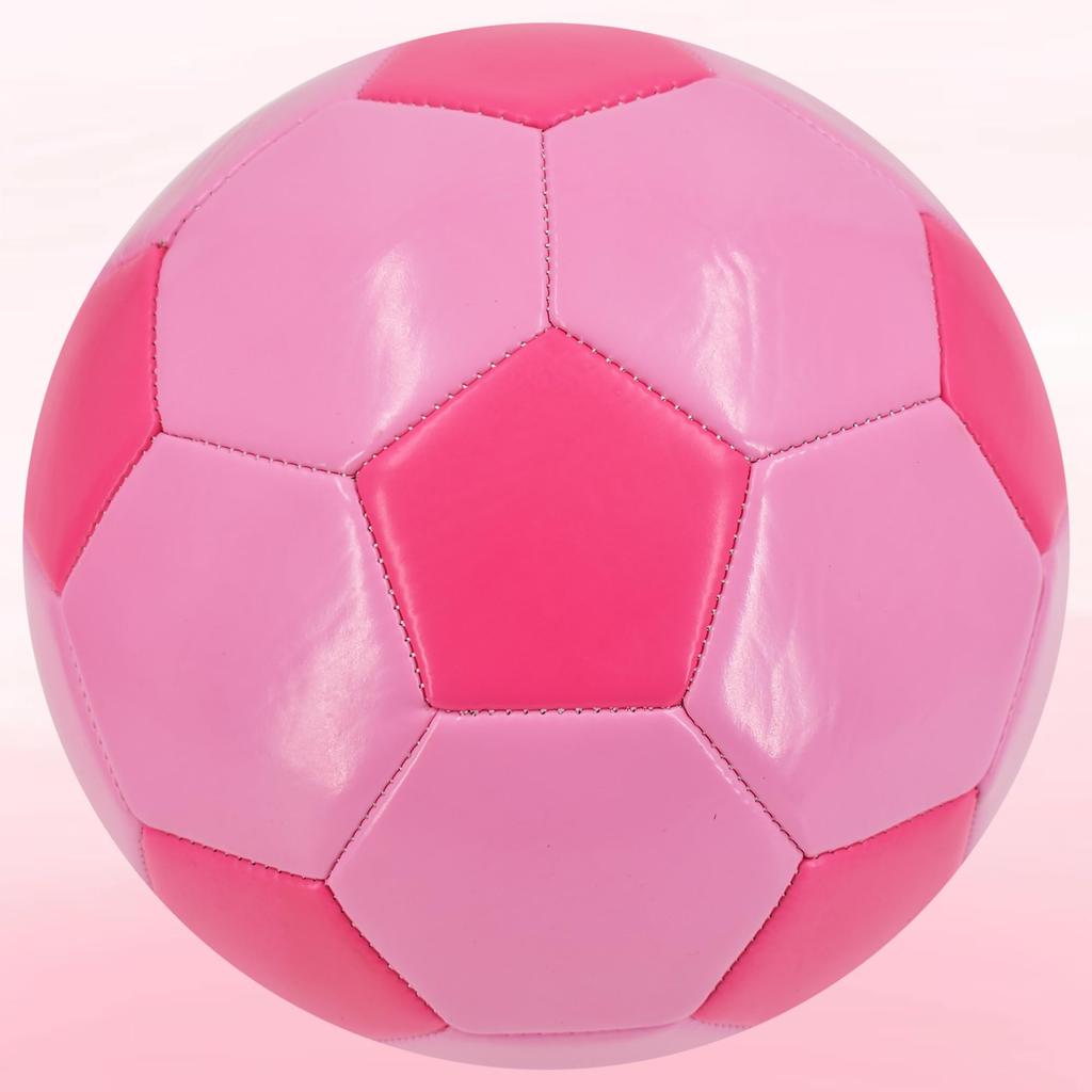 Senston Soccer Size for Training and Adults and Size 5 with Pump Ball, 5, Matches, Youth, Pink, Women's