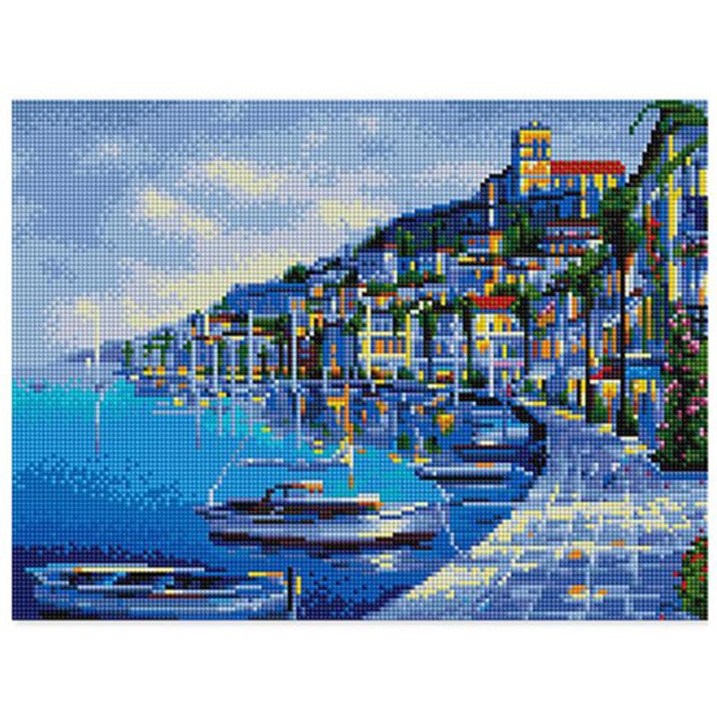 Diamantmalerei Tier Volldiamant Rund/Quadrat Tier 3D Diamant Blume Stickerei Strass Bild Diamant Mosaik Geschenk Schloss Gebäude