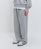 PSSHOPPER Curved Washed Wide Sweatpants [Gray]