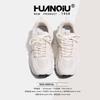 Global Platform Dad Shoes Women's 2025 New Summer Breathable Height Increase Casual White Sports Shoes Women's XHQ-G871