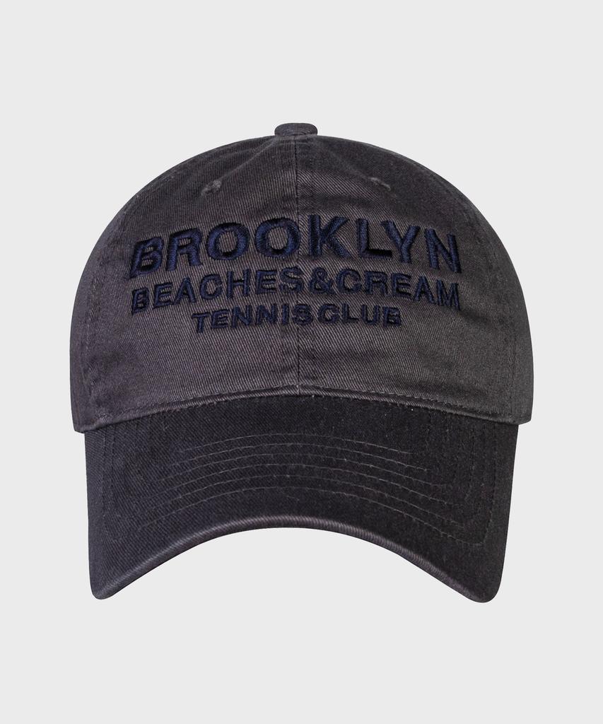 Bichiseuaenkeulim Brooklyn Tennis Club Ball Cap-Charcoal