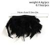 Elegant Trendy Multilayer White Natural Feather Bracelet for Women Korean Fashion Adjustable Bangles Y2K Jewelry Accessories New