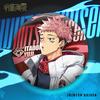 Jujutsu Kaisen Double Flash Badge Large Size Fushiguro Megumi 58mm Laser Fine Flash Tinplate Brooch Anime Merchandise