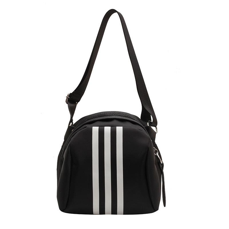 Three bars nylon cloth shell bag trendy messenger bag casual large capacity casual trendy bag
