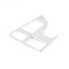 Para Mercedes-Benz Clase ML GL W166 X166 12-16 Plateado Cromado Panel de Recorte de Perilla Multimedia Central del Coche Panel Multimedia Interior