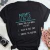 Mother's Day Shirt, , Funny Mom Gift, Mom of 2 3 T-shirt, Girl Mom Tee, Boy, Sarcastic Humor, Teenager Mom, Mum Top