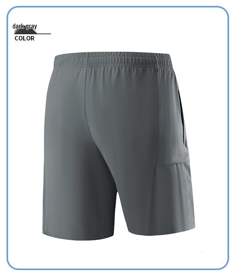 L-8XL Summer Men's Perforated Quick-Dry Running Shorts