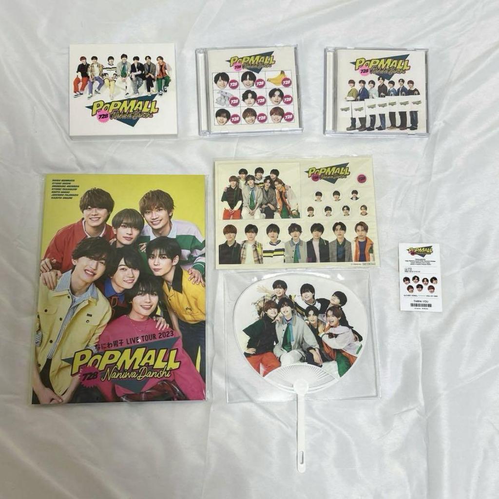 [USED] Naniwa Danshi CD Blu-ray 3 types bundled sale with bonuses