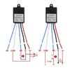Wireless remote control switch-QI with 2 double-button remote control