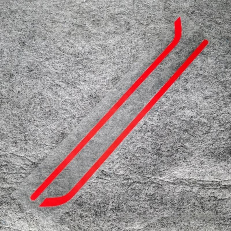 Rearview Mirror Adhesive Sticker for Golf 7 Mirror Trim Line Sticker Waterproof Automotive Accessories Easy Installation