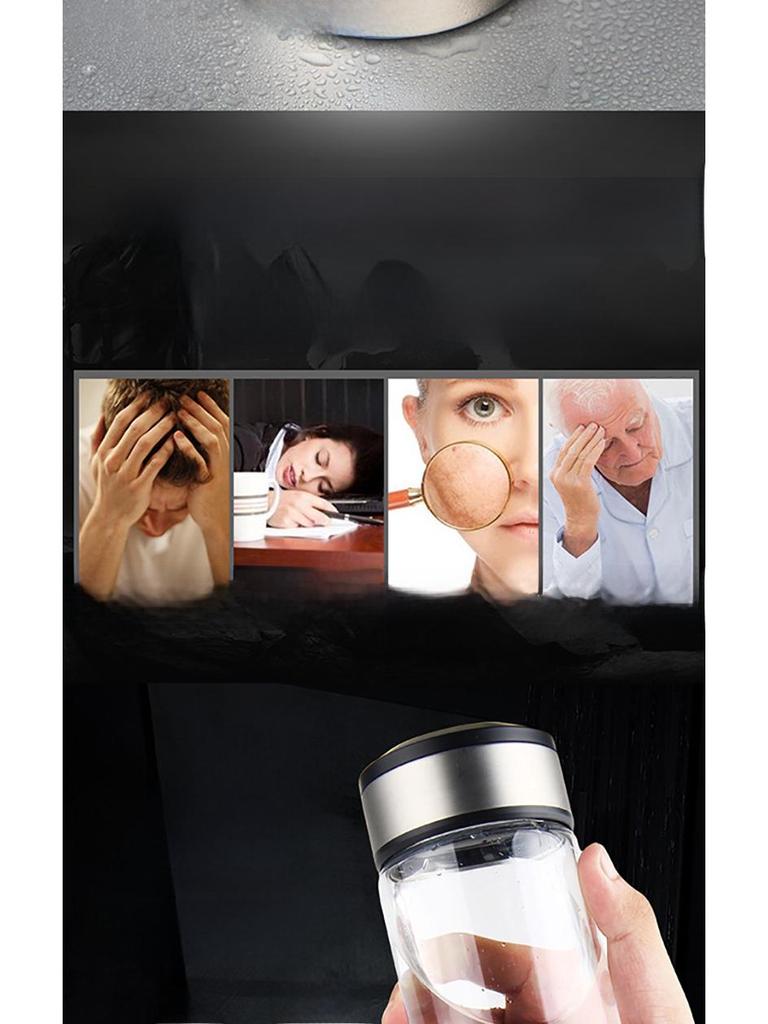 Intelligent Electrolysis Hydrogen-Rich Water Cup with High Concentration Hydrogen and Negative Ions