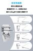 AIFOEVER Laptop Notebook PC Stand with Cooling Zinc Alloy Stand, Pad, Adhesive, Foldable, Ergonomic, Four-Stage Adjustment, (Silver)