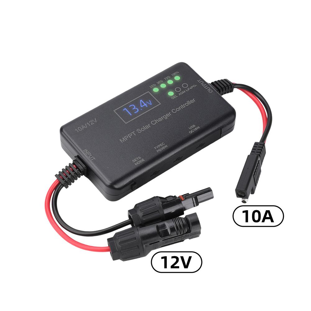 

MPPT Solar Controller 12V Battery Dedicated Controller Photovoltaic Controller for Lead-Acid/Gel Batterie/Lithium Iron Phosphate