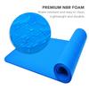 NBR Yoga Mat Closed Cell Foaming Body Yoga Mat Non Slip Exercise Mat