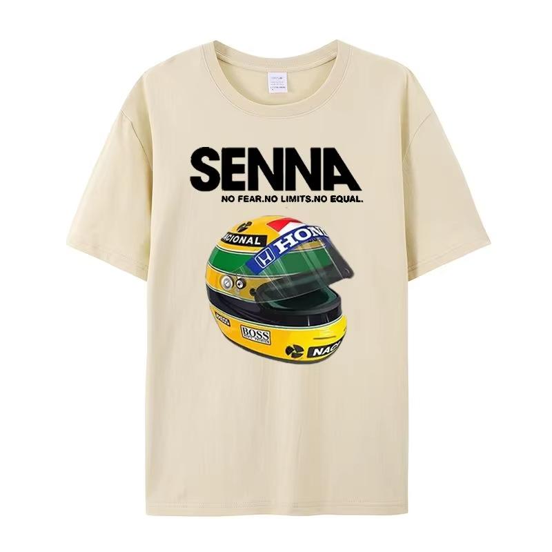 Summer Black Vintage Formula Racing Helmet Graphic Tshirt Retro Motorsport Color Print Soft Cotton Unisex Short Sleeve Tee
