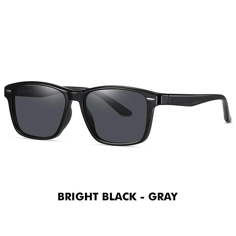 Ultra Light TR90 Sunglasses for Men Polarized Glasses Women Driving Goggle Gradient  Square Sunglasses Eyewear