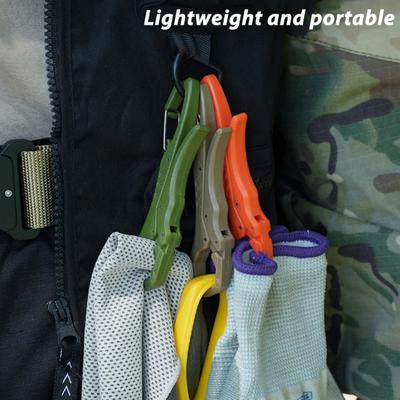 2/4Pcs Outdoor Camping Glove Clip Heavy Duty Portable Construction Work Glove Holder Towel Hat Hiking Fishing Gear Clamp Hanger Keeper Grabber