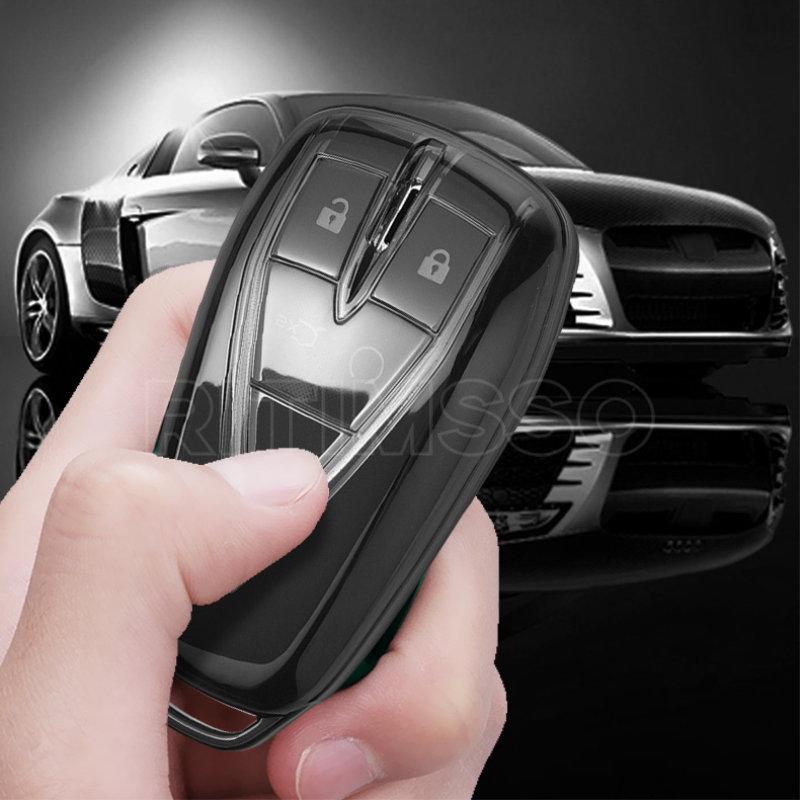 Transparent Tpu Car Key Case Cover Shell For Changan Unit Unik Cs35Plus Cs55 Plus Cs75 Plus Oshan X7 X5 Car Accessories