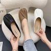 Baotou half slippers women's summer outer wear 2025 new Muller shoes lazy pleated women's flat cool slippers