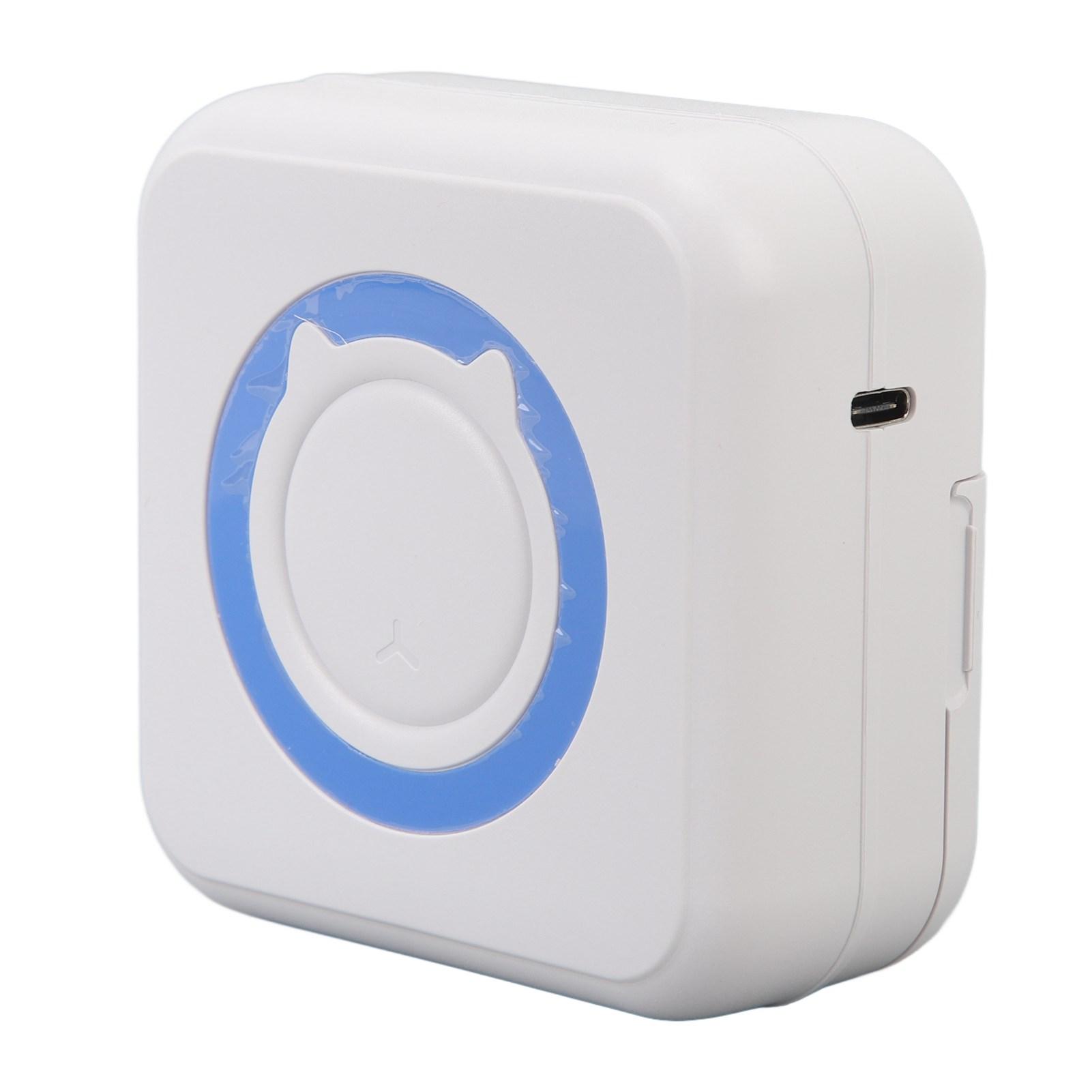 

Карманный принтер Мини-принтер Bluetooth Inkless Термопринтер для фотопечати для учебы Черно-белый разноцветный