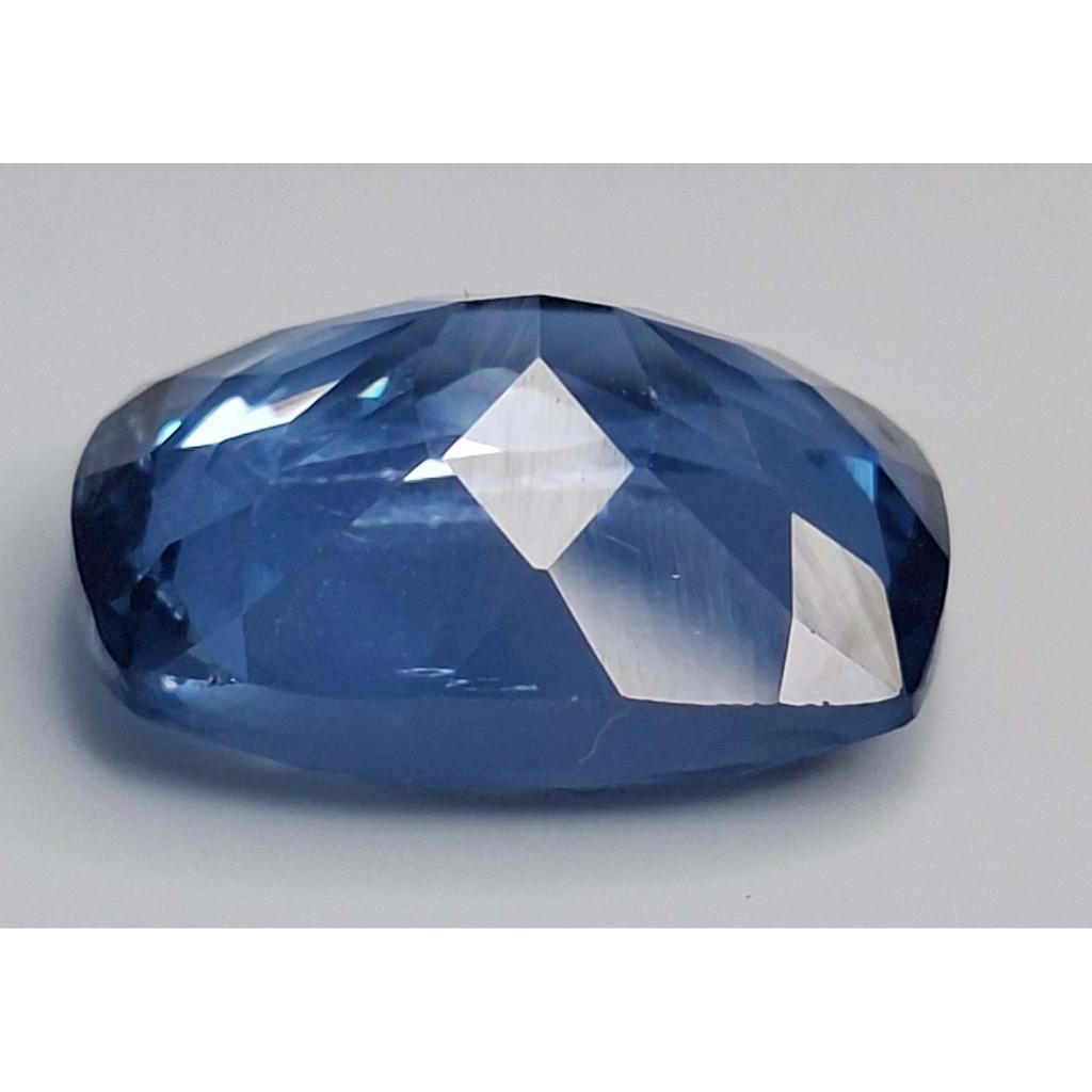 17-19 Ct Natural Blue Aquamarine Cushion Cut Fabulous Certified Loose Gemstone