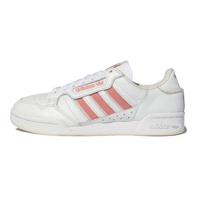 Tênis Unissex Continental 80 Stripes Branco Rosa Branco Nuvem Branco Sujo GX1916
