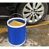 1PC/13L Multifunctional Folding Bucket Shrink Bucket Car Convenient Outdoor Folding Bucket Fishing Bucket for Car Washing