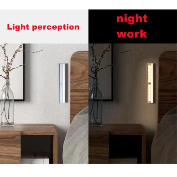 6 /10 Leds PIR Motion Sensor LED Cabinet Light Automatic Sensor Wardrobe Closet Lights Drawer Night Light Lamp for Indoor Lamp