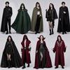 Halloween Dark Chain Hooded Men's Polyester Echo Cape Medieval Role-Playing Party Cosplay Cloak