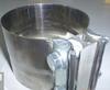 Stainless Steel 304 Exhaust Pipe Clamp / Muffler 409 Band Clamp
