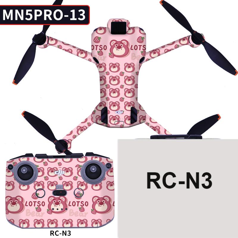 for DJI Mini 5 Pro Skin Full body Cover Anti-Scratch rc-n3 RC 2 Sticker Scratch Resistant Waterproof PVC Skins mini 5 Accessory