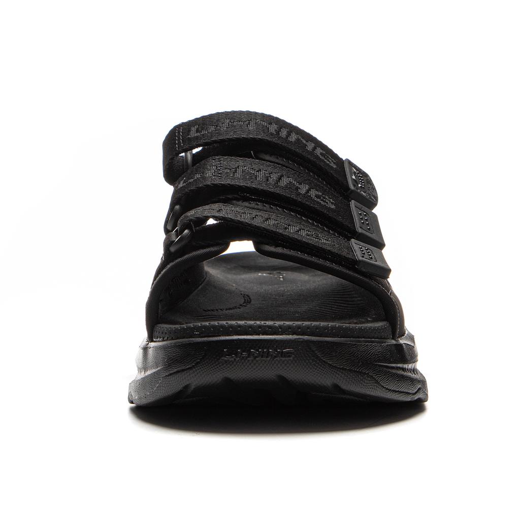 New LiNing SOFT COCA Beach Sandals Unisex Black AGUV001-1