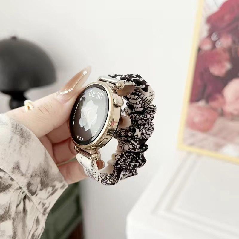 

18 мм 20 мм 22 мм ремешок для смарт-часов ремешок из ткани Ice Silk для женщин и девушек Lday HUAWEI часы GT3 GT2 Samsung Galaxy часы Amazfit XIAOMI часы for 22mm