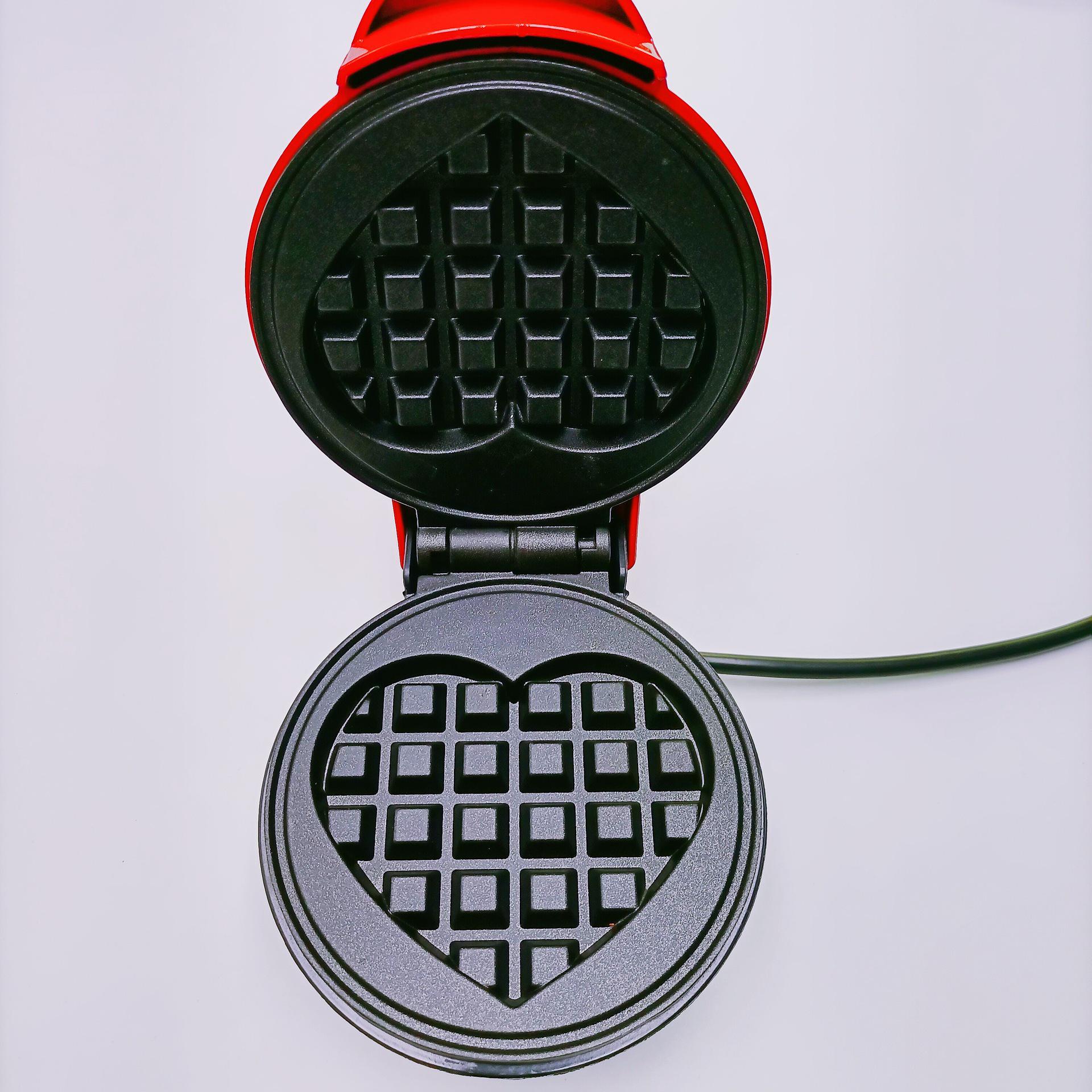 The Waffle & Pancake Mini Maker: Compact Breakfast & Baking Machine EU 220V (No Paint)