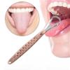 1Pc Stainless Steel Tongue Scraper Cleaner for Fresh Breath Oral Hygiene Coated Tongue Toothbrush Care Tool