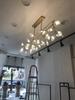 Living room LED pendant light modern fashion designer firefly branch chandelier dining room room decoration lighting fixtures
