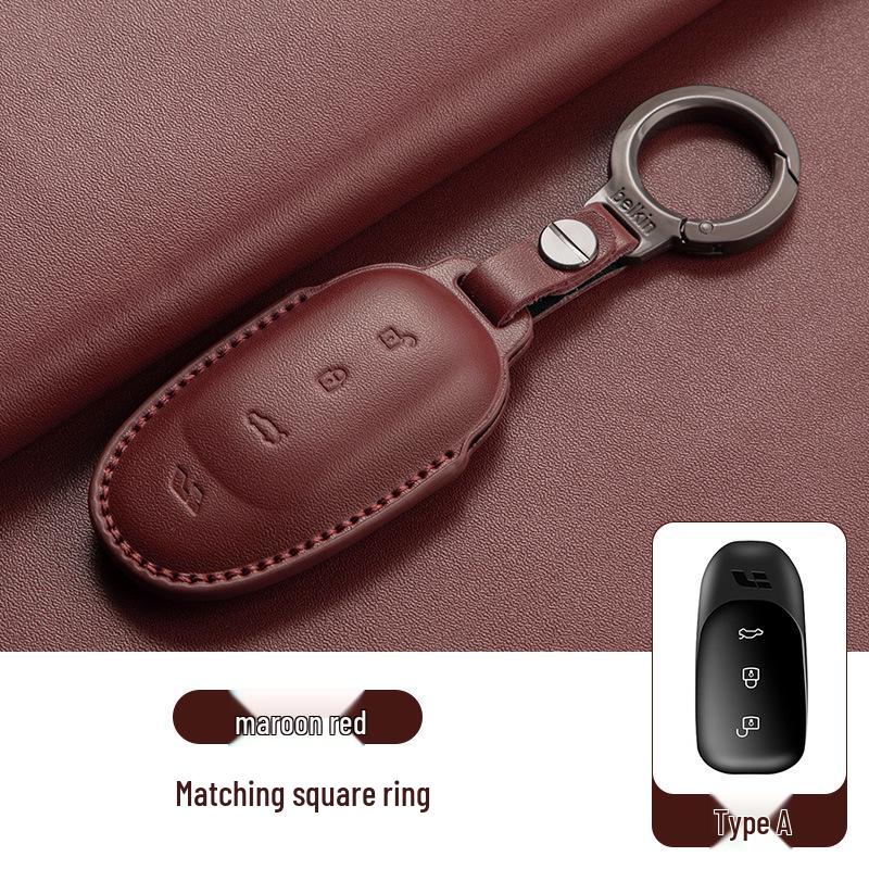 MAGE Premium Leather Key Cover for 2024 Li Auto L6-L9 Models