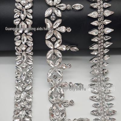 Rhinestone Hot Melt Glue Chain: DIY Shoes, Bags, Belts, Collars, Clothing, Jewelry Components