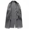 Youth Over-knee Long Shoulder Sleeve Version Wool Double-sided Woolen Coat Men's Autumn and Winter Double-breasted Coat