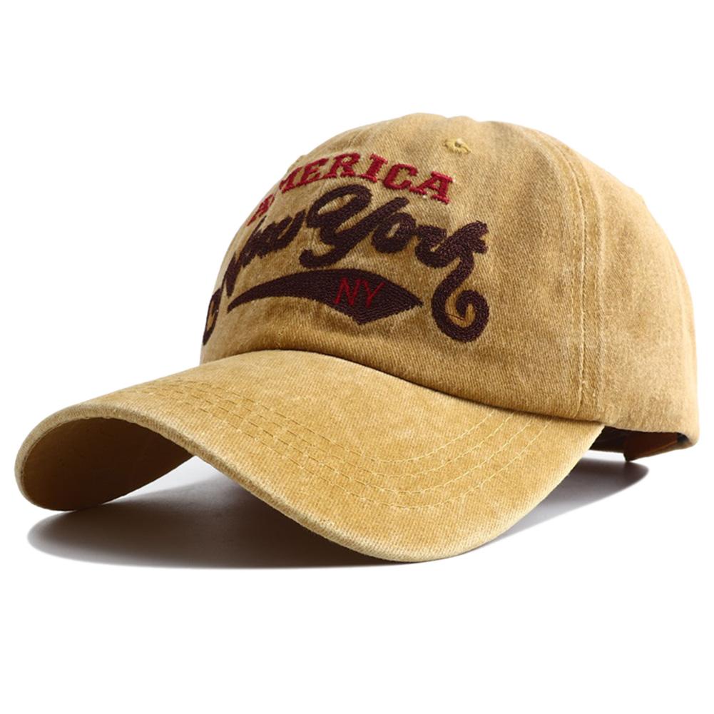 

Retro Letter Embroidered Baseball Cap For Women Men Hip Hop Fishing Snapback Hat Women S Washed Old Duckbill Cap Gorras Hombre Adjustable