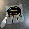 1PC Lips Multiple Colors Motocycle Stickers Waterproof for Helmet Fuel Tank Fairing Car Window Scooter Universal Vinyl Decals