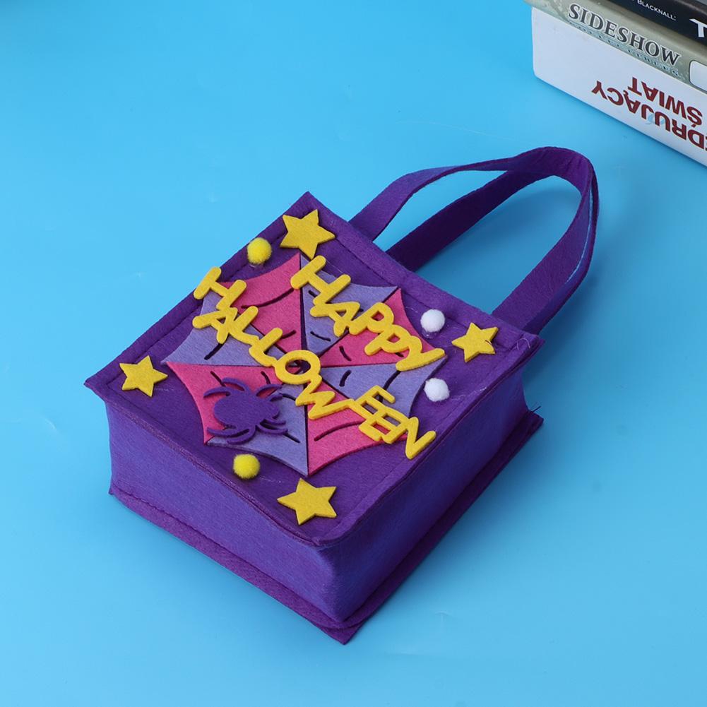 Halloween Sweet Candy Bag Decoration Trick or Treat Home Party Handbag Ornament Prop