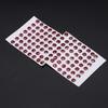 100Pcs Fishing Lure Eyes ThreeDimensional   Lightweight   Fisheye Sticker for Making Fishing Bait(Red )