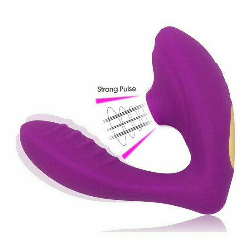 Clit Sucking Vibrator G-spot Dildo Vibe Sucker Sex Toys for Women