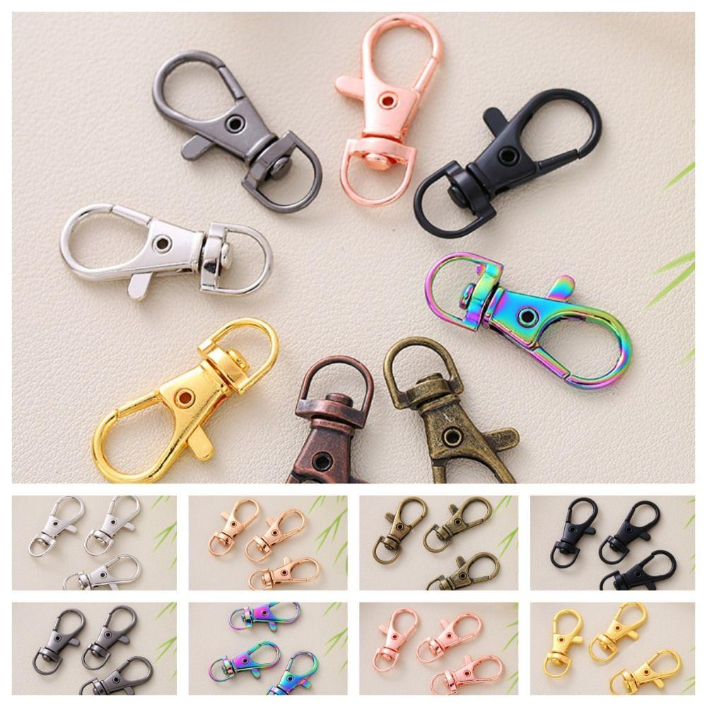 Colorful Split Key Ring Connector Jewelry Making Keychain Handmade Material DIY Jewelry